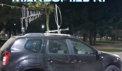 Radar pasivo ISDB-T de despliegue rápido